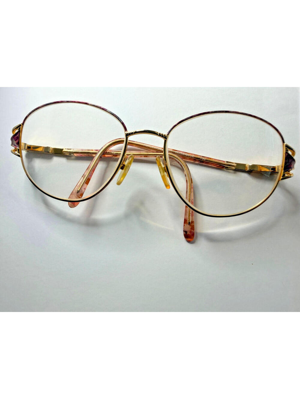 Vintage pair  Reflexions 302 eyeglass frames featuring rose & blue color‎ scheme - Picture 6 of 6